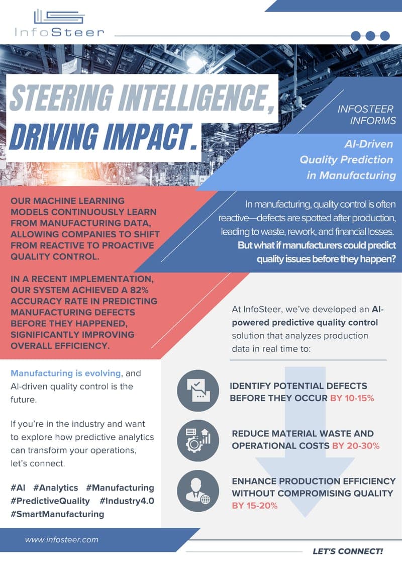 AI-Driven Quality Prediction in Manufacturing