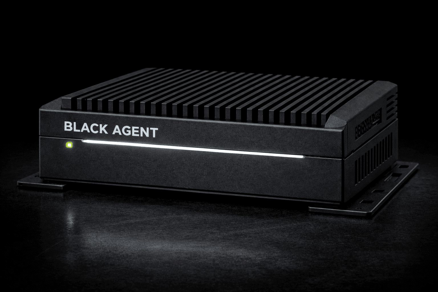 Black Agent hardware unit — edge AI compute module